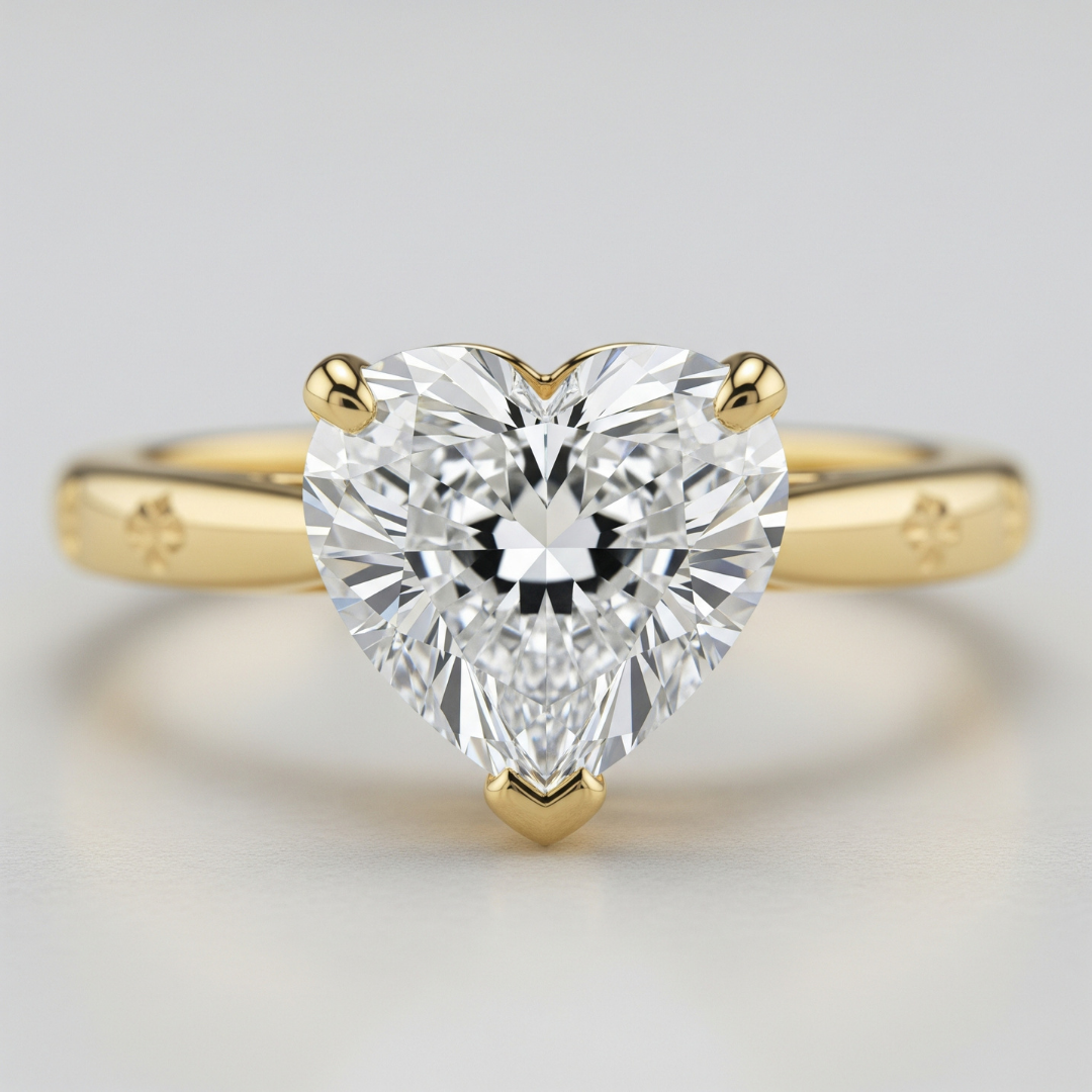 Heart Shape Diamond Ring