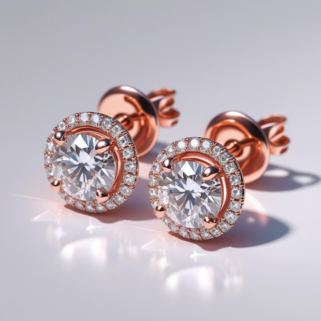Solitaire Diamond Earring